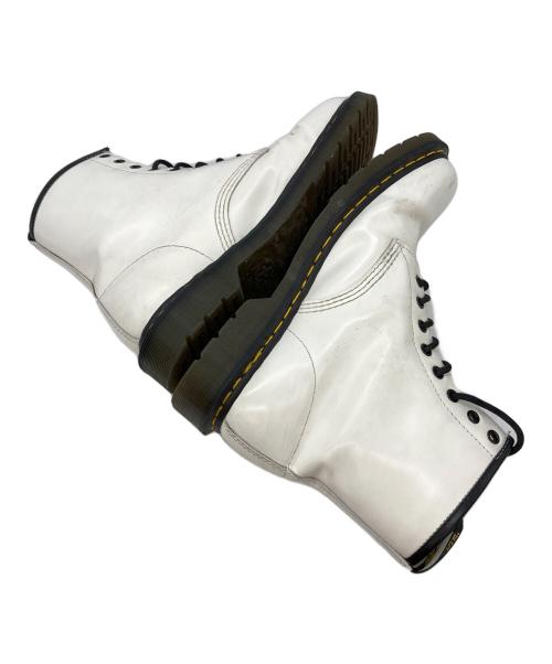 Dr.Martens（ドクターマーチン）Dr.Martens (ドクターマーチン) 1460 8ホールブーツ ホワイト サイズ:９UKの古着・服飾アイテム