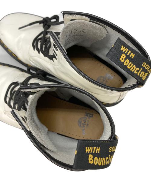 Dr.Martens（ドクターマーチン）Dr.Martens (ドクターマーチン) 1460 8ホールブーツ ホワイト サイズ:９UKの古着・服飾アイテム