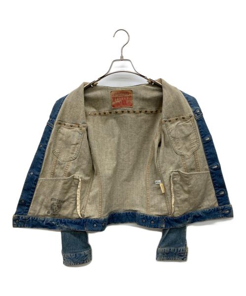Hysteric Glamour（ヒステリックグラマー）Hysteric Glamour (ヒステリックグラマー) スタッズデニムジャケット インディゴ サイズ:Ｆの古着・服飾アイテム