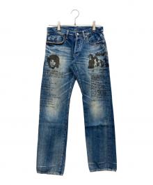 Hysteric Glamour×THE DOORS（ヒステリックグラマー×ドアーズ）の古着「デニムパンツ」｜インディゴ