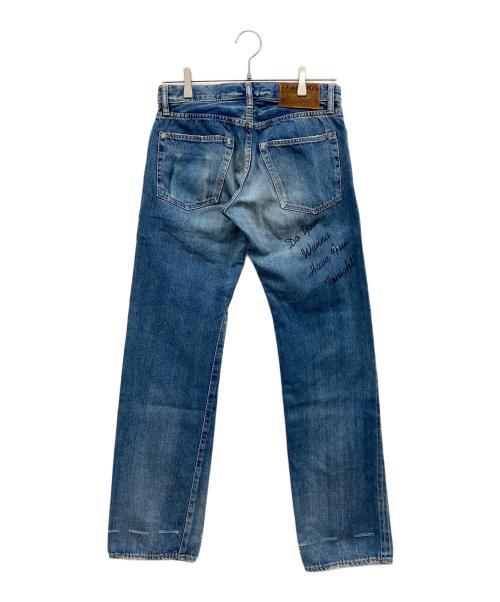 Hysteric Glamour（ヒステリックグラマー）Hysteric Glamour (ヒステリックグラマー) THE DOORS (ドアーズ) デニムパンツ インディゴ サイズ:W29(73.5cm)の古着・服飾アイテム