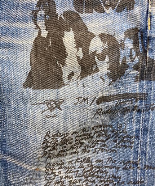 Hysteric Glamour（ヒステリックグラマー）Hysteric Glamour (ヒステリックグラマー) THE DOORS (ドアーズ) デニムパンツ インディゴ サイズ:W29(73.5cm)の古着・服飾アイテム