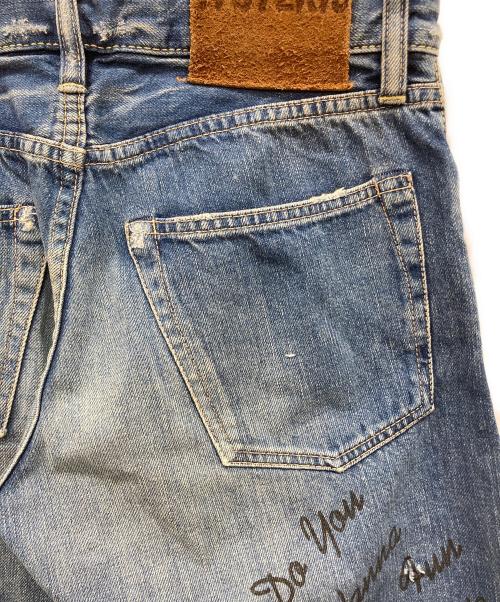 Hysteric Glamour（ヒステリックグラマー）Hysteric Glamour (ヒステリックグラマー) THE DOORS (ドアーズ) デニムパンツ インディゴ サイズ:W29(73.5cm)の古着・服飾アイテム