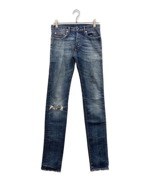 DIOR HOMME（ディオール オム）Dior Homme (ディオール オム) ボタンフライスキニーデニムパンツ インディゴ サイズ:28の古着・服飾アイテム