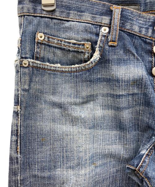 DIOR HOMME（ディオール オム）Dior Homme (ディオール オム) ボタンフライスキニーデニムパンツ インディゴ サイズ:28の古着・服飾アイテム