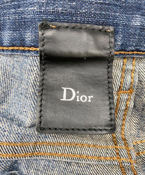 DIOR HOMME（ディオール オム）Dior Homme (ディオール オム) ボタンフライスキニーデニムパンツ インディゴ サイズ:28の古着・服飾アイテム