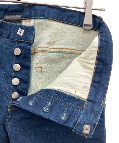 DIOR HOMME（ディオール オム）Dior Homme (ディオール オム) ボタンフライスキニーデニムパンツ インディゴ サイズ:28の古着・服飾アイテム