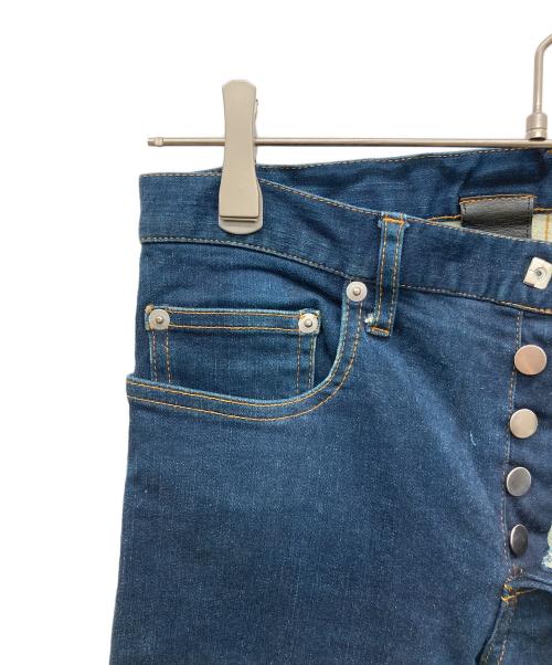 DIOR HOMME（ディオール オム）Dior Homme (ディオール オム) ボタンフライスキニーデニムパンツ インディゴ サイズ:28の古着・服飾アイテム