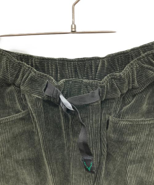 South2 West8（サウスツー ウエストエイト）south2 west8 (サウスツー ウエストエイト) Belted Logger Pant - C/R 9W Corduro カーキ サイズ:Sの古着・服飾アイテム