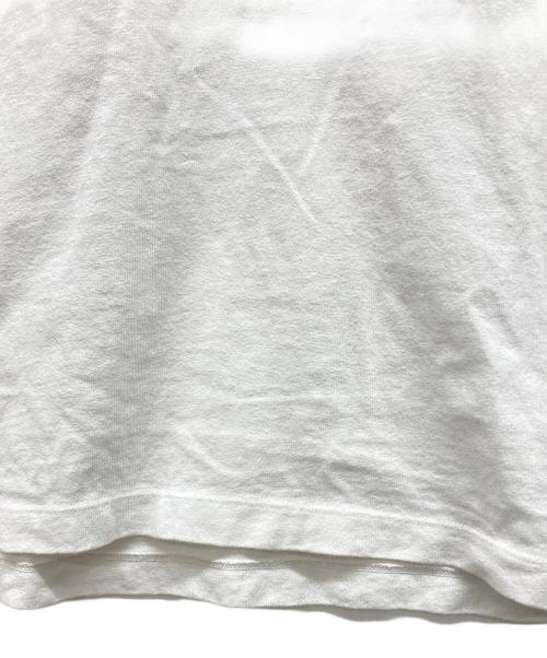 STONE ISLAND（ストーンアイランド）STONE ISLAND (ストーンアイランド) ロゴTシャツ ホワイト サイズ:Mの古着・服飾アイテム