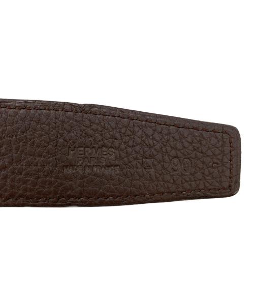 HERMES（エルメス）HERMES (エルメス) ベルト ブラック サイズ:90の古着・服飾アイテム