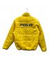 POLO SPORT (ポロスポーツ) 90s リバーシブル中綿ハーフジップジャケット ブルー×イエロー サイズ:S：17000円