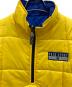中古・古着 POLO SPORT (ポロスポーツ) 90s リバーシブル中綿ハーフジップジャケット ブルー×イエロー サイズ:S：17000円