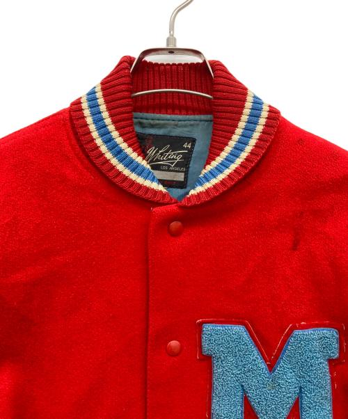 Whiting（ホワイティング）Whiting (ホワイティング) 60s スタジャン レッド サイズ:44の古着・服飾アイテム