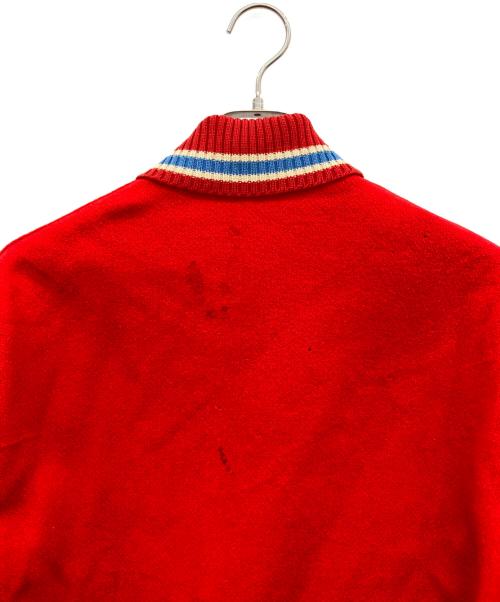 Whiting（ホワイティング）Whiting (ホワイティング) 60s スタジャン レッド サイズ:44の古着・服飾アイテム