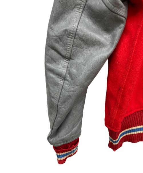 Whiting（ホワイティング）Whiting (ホワイティング) 60s スタジャン レッド サイズ:44の古着・服飾アイテム