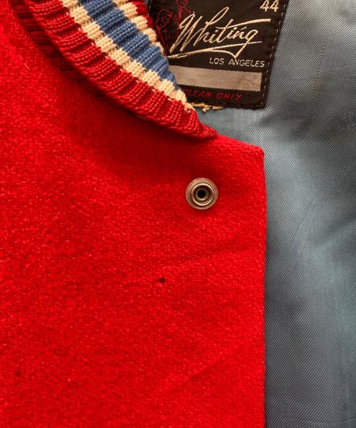 Whiting（ホワイティング）Whiting (ホワイティング) 60s スタジャン レッド サイズ:44の古着・服飾アイテム