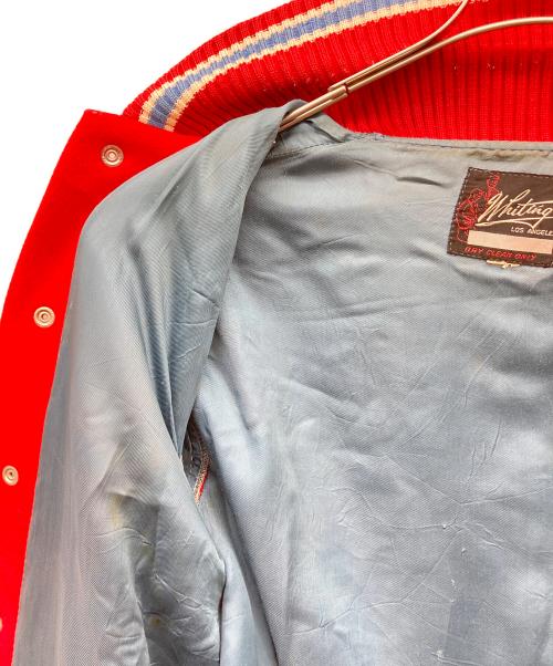 Whiting（ホワイティング）Whiting (ホワイティング) 60s スタジャン レッド サイズ:44の古着・服飾アイテム