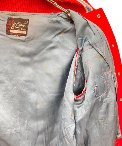 Whiting（ホワイティング）Whiting (ホワイティング) 60s スタジャン レッド サイズ:44の古着・服飾アイテム