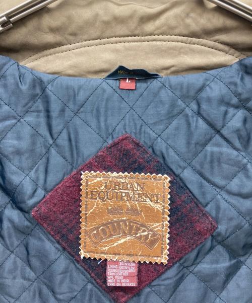 urban equipment country（アーバンクイックメントカントリー）urban equipment country (アーバンクイックメントカントリー) ウール混コート ボルネオ・ グリーン サイズ:Lの古着・服飾アイテム