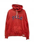 POLO RALPH LAURENポロ・ラルフローレン）の古着「プルオーバーパーカー」｜レッド