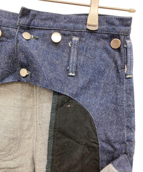TUKI（ツキ）TUKI (ツキ) タイプスリー ノンウォッシュデニムクロップドパンツ インディゴ サイズ:なしの古着・服飾アイテム
