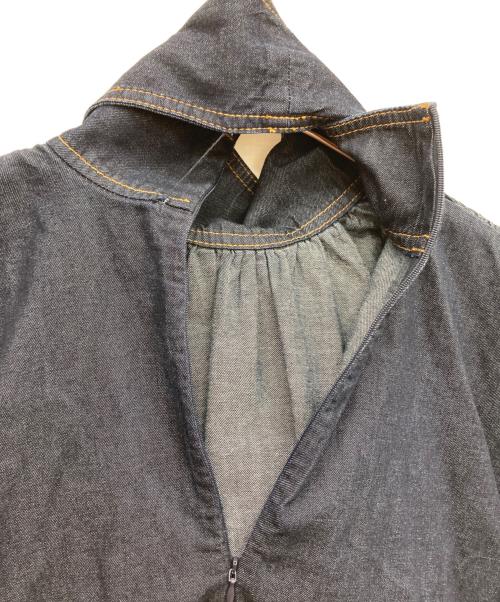 ZIMMERMANN（ジマーマン）ZIMMERMANN (ジマーマン) タイネック デニムブラウス インディゴ サイズ:S 160/84Aの古着・服飾アイテム