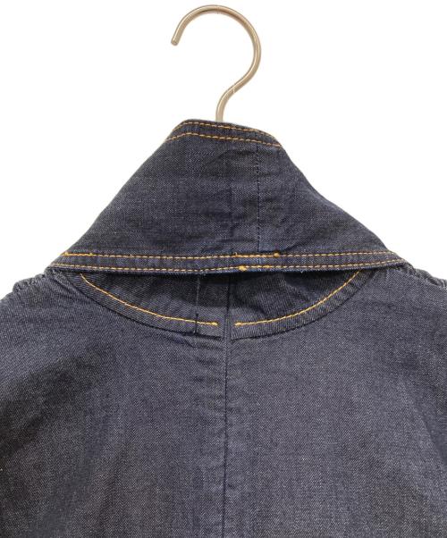 ZIMMERMANN（ジマーマン）ZIMMERMANN (ジマーマン) タイネック デニムブラウス インディゴ サイズ:S 160/84Aの古着・服飾アイテム