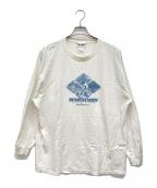 DISNEYディズニー）の古着「00s ロングスリーブTシャツ」｜ホワイト