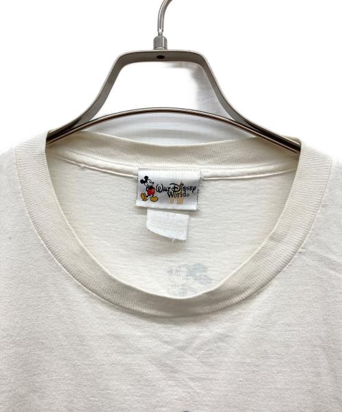 DISNEY（ディズニー）Disney (ディズニー) 00s ロングスリーブTシャツ ホワイト サイズ:ADULT XLの古着・服飾アイテム
