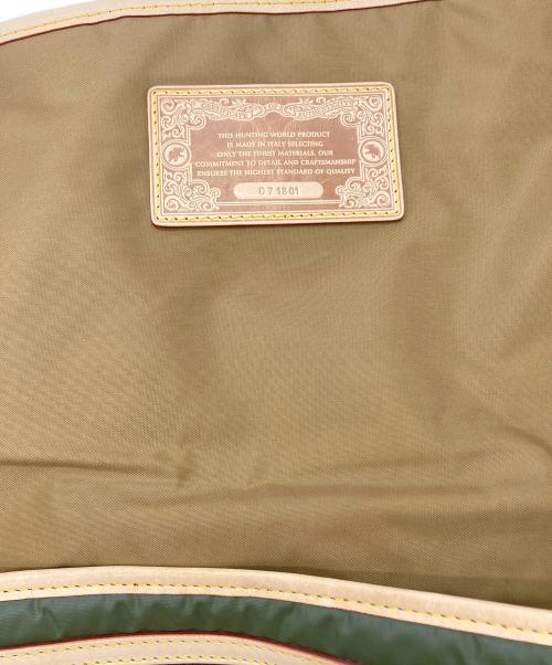 HUNTING WORLD（ハンティングワールド）HUNTING WORLD (ハンティングワールド) メッセンジャーバッグ バチューサーパス カーキの古着・服飾アイテム