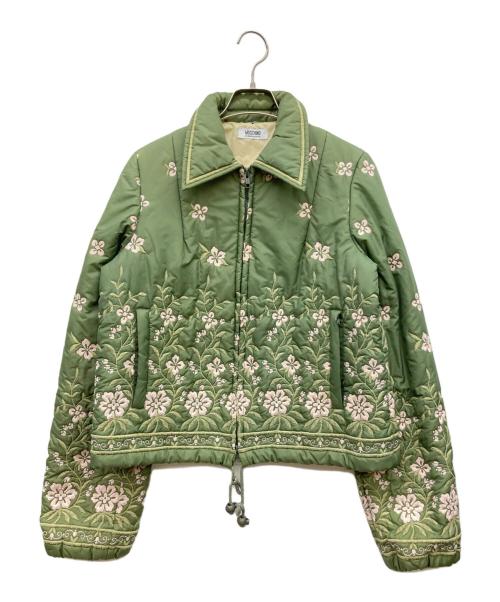 MOSCHINO CHEAP AND CHIC（モスキーノ チープアンドシック）MOSCHINO CHEAP AND CHIC (モスキーノ チープアンドシック) 花柄ジャケット グリーン サイズ:I 42の古着・服飾アイテム