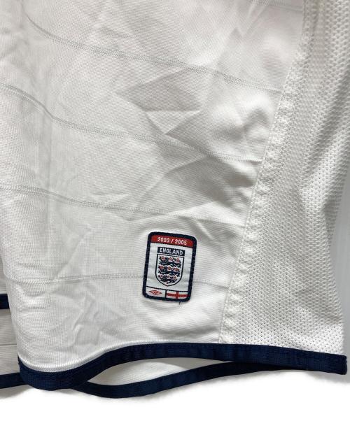 UMBRO（アンブロ）UMBRO (アンブロ) ゲームシャツ ホワイト×ネイビー サイズ:なしの古着・服飾アイテム