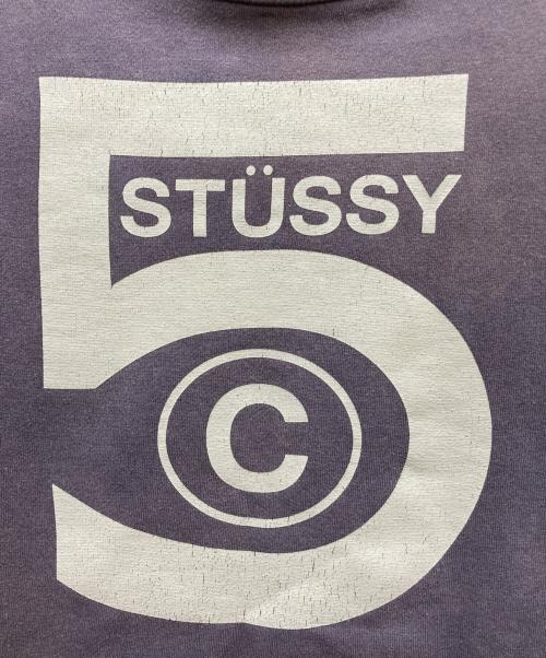 stussy（ステューシー）stussy (ステューシー) 00s ロゴプリントスウェット ネイビー サイズ:LARGEの古着・服飾アイテム