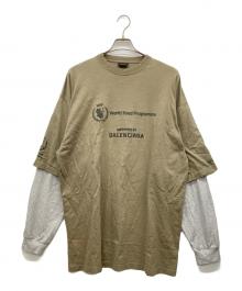 BALENCIAGA（バレンシアガ）の古着「Food Holiday Two Piece Long Sleeved Shirt」｜グリーン