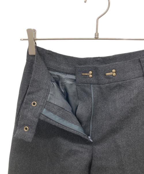 Jean Paul GAULTIER CLASSIQUE（ジャンポールゴルチエクラシック）Jean Paul GAULTIER CLASSIQUE (ジャンポールゴルチエクラシック) ワイドウールスラックス ブラック サイズ:40の古着・服飾アイテム
