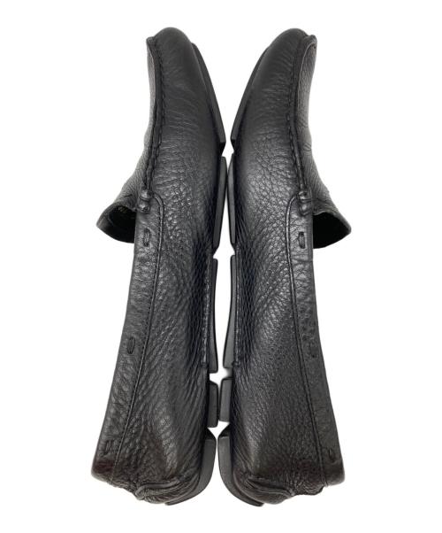 PRADA（プラダ）PRADA (プラダ) ドライビングシューズ ブラック サイズ:38の古着・服飾アイテム