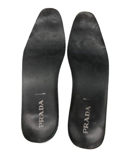 PRADA（プラダ）PRADA (プラダ) ドライビングシューズ ブラック サイズ:38の古着・服飾アイテム