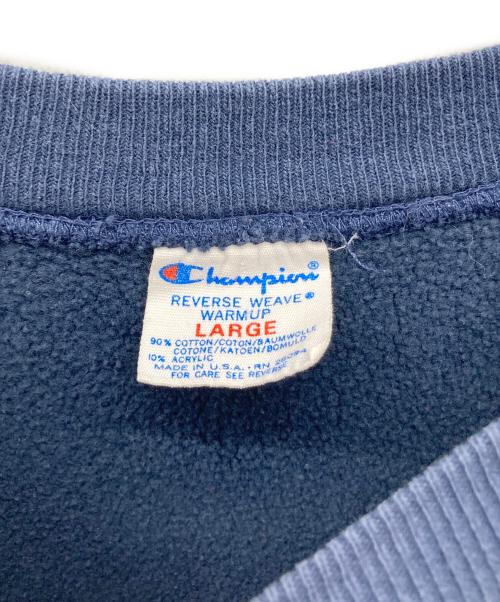 Champion（チャンピオン）Champion (チャンピオン) 80s リバースウィーブスウェット NOTRE DAME ネイビー サイズ:LARGEの古着・服飾アイテム
