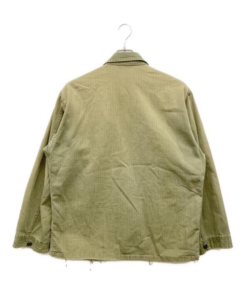 US ARMY（ユーエスアーミー）US ARMY (ユーエスアーミー) 40s M-43 HBTジャケット カーキ サイズ:不明の古着・服飾アイテム