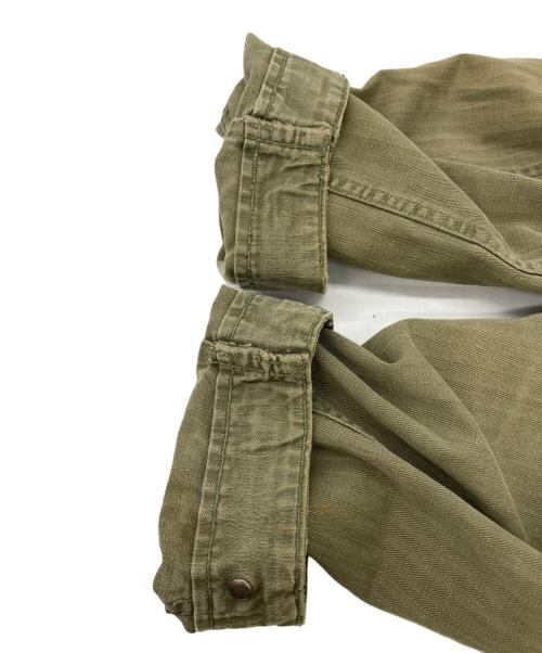 US ARMY（ユーエスアーミー）US ARMY (ユーエスアーミー) 40s M-43 HBTジャケット カーキ サイズ:不明の古着・服飾アイテム