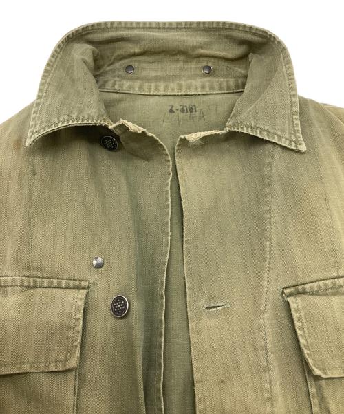 US ARMY（ユーエスアーミー）US ARMY (ユーエスアーミー) 40s M-43 HBTジャケット カーキ サイズ:不明の古着・服飾アイテム