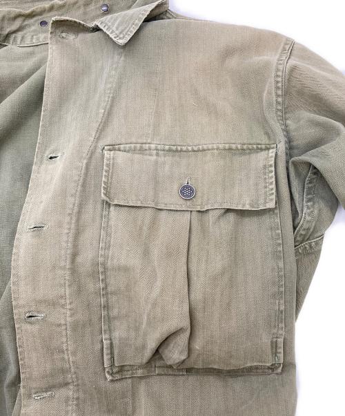 US ARMY（ユーエスアーミー）US ARMY (ユーエスアーミー) 40s M-43 HBTジャケット カーキ サイズ:不明の古着・服飾アイテム