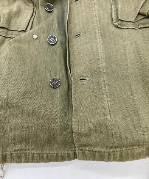 US ARMY（ユーエスアーミー）US ARMY (ユーエスアーミー) 40s M-43 HBTジャケット カーキ サイズ:不明の古着・服飾アイテム
