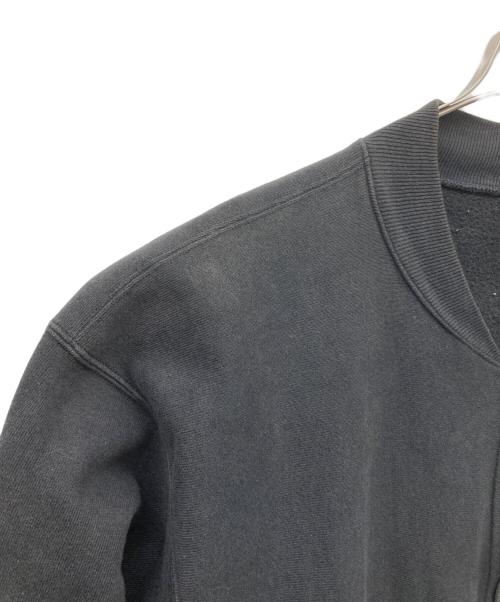 Champion（チャンピオン）Champion (チャンピオン) 90s スナップカーディガン 刺繍タグ  ブラック サイズ:LARGEの古着・服飾アイテム