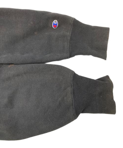 Champion（チャンピオン）Champion (チャンピオン) 90s スナップカーディガン 刺繍タグ  ブラック サイズ:LARGEの古着・服飾アイテム