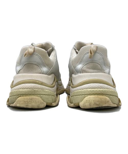 BALENCIAGA（バレンシアガ）BALENCIAGA (バレンシアガ) TRIPLE S SNEAKER ホワイト サイズ:UK8の古着・服飾アイテム