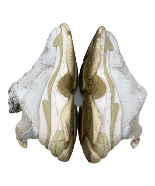 BALENCIAGA（バレンシアガ）BALENCIAGA (バレンシアガ) TRIPLE S SNEAKER ホワイト サイズ:UK8の古着・服飾アイテム
