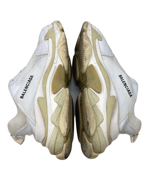BALENCIAGA（バレンシアガ）BALENCIAGA (バレンシアガ) TRIPLE S SNEAKER ホワイト サイズ:UK8の古着・服飾アイテム