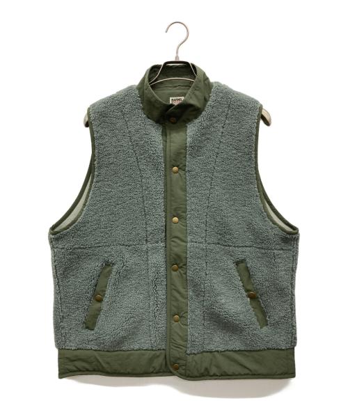 BARNS（バーンズ）BARNS (バーンズ) ユーティリティボアベスト カーキ サイズ:Mの古着・服飾アイテム